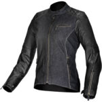 Womens Denim Leather Jackets Pro Riding Jacket