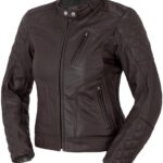 Ladies Motorcycle Leather Jacket Chicago Brown