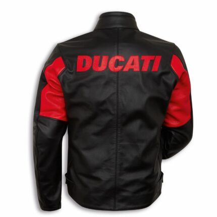 Ducati Heritage C2 Leather Jacket - Black