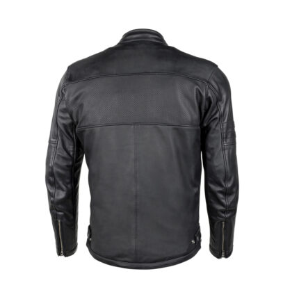 Men Leather Jacket Black Biker Relic Jacket