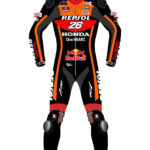 MotoGP Leather Racing Suit HONDA REPSOL - BLACK