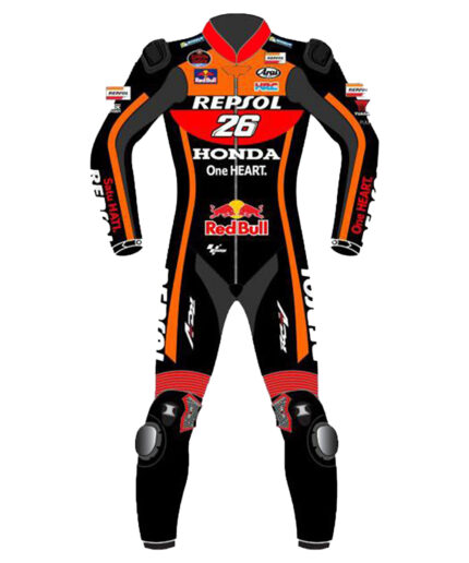 MotoGP Leather Racing Suit HONDA REPSOL - BLACK