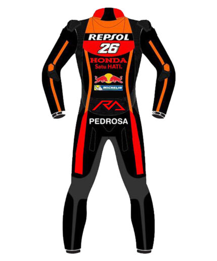 MotoGP Leather Racing Suit HONDA REPSOL - BLACK