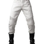 Men Kevlar Motorcycle Jeans MK-11 - CREME