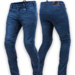 Mens Kevlar Jeans Gravel-3 Reinforced Jeans- BLUE