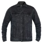 Motorcycle Denim Jacket Maverick Urban Jacket - Washed Black