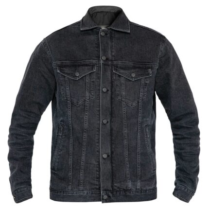 Motorcycle Denim Jacket Maverick Urban Jacket - Washed Black