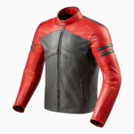 Vintage Motorcycle Leather Jacket For Men - Red