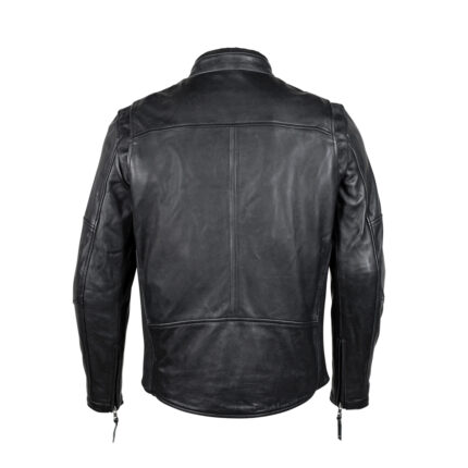 Motorcycle Leather Jacket Men Traditional Jacket