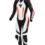 Shima Miura RS 1-PC Women Leather Suit - White-Flou