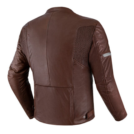 Biker Leather Jacket for Men Hunter 2.0 - Choco Brown