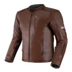 Biker Leather Jacket for Men Hunter 2.0 - Choco Brown