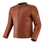 Biker Leather Jacket for Men Hunter 2.0 - Brown