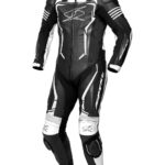 Spyke Assen Race 2.0 Leather Racing Suit for Adult & Kids - Black