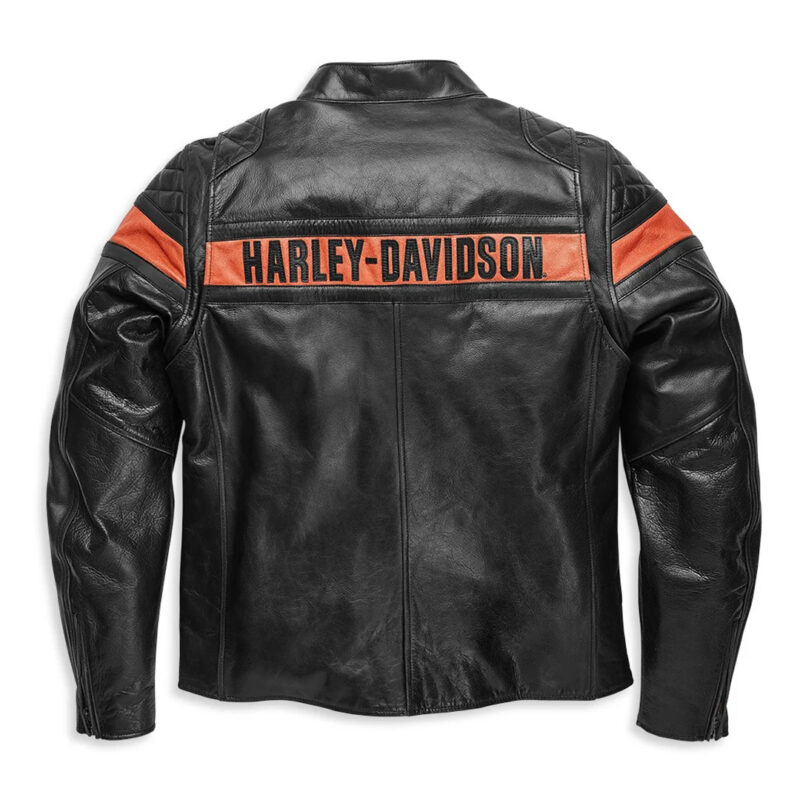 Harley Davidson Victory Sweep Leather Jacket