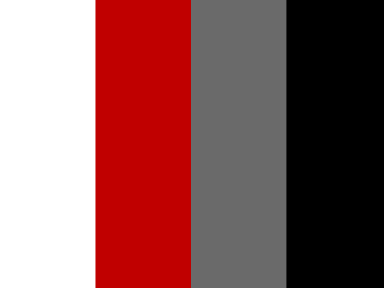 Black, Red & White colour plate