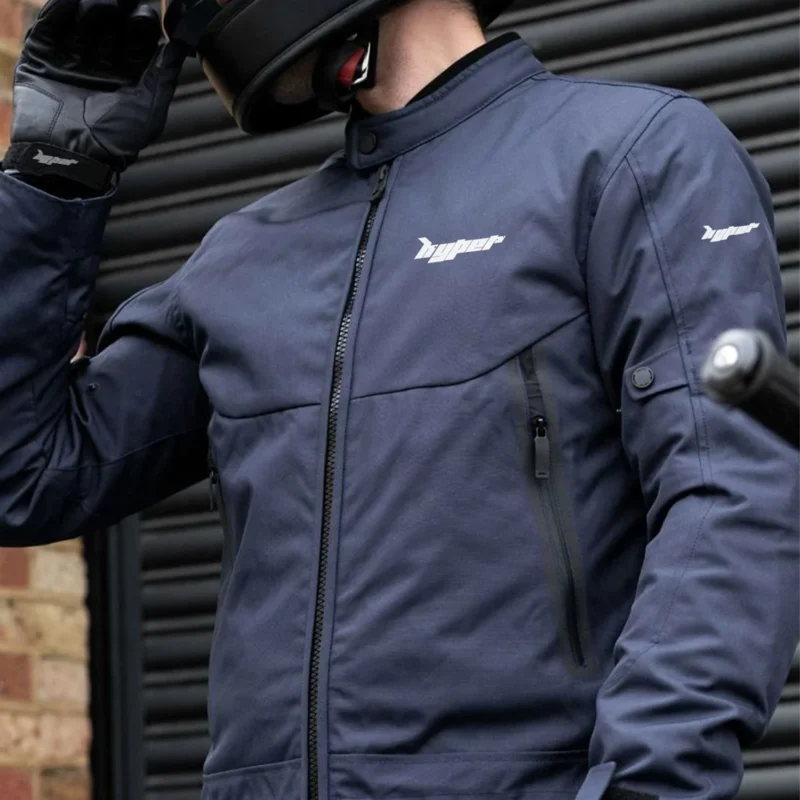 Textile Touring Jacket Hyper Shade H2o Jacket - Blue