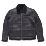 Shearling Leather Jacket Limited Edition - Black