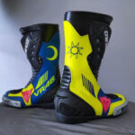 Motorcycle Boots Axial D1 Replica Valentino Riding Boots