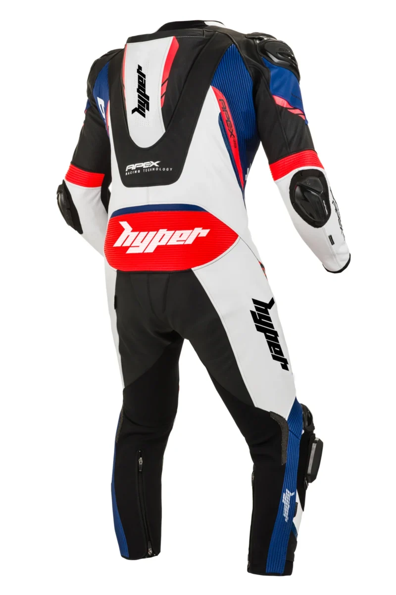 Motorcycle Suit Legendary 1-Piece Leather Race Suit - BLUE