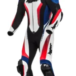 Motorcycle Suit Legendary 1-Piece Leather Race Suit - BLUE