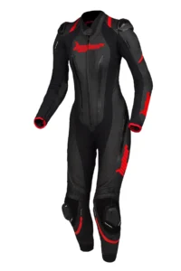 Ladies Motorcycle Race Suit Hyper Miura RS 1-PC - Black