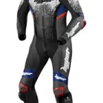 Leather Racing Suit Quantum 2 Motorbike Suit - White