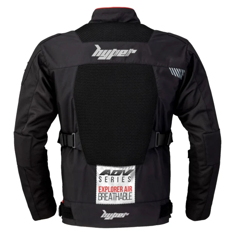 Motorcycle Touring Jacket ADV Explorer Air Jacket - Black