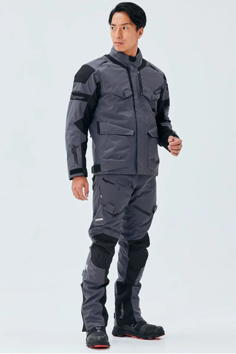 Motorcycle Touring Jacket Dry Master Explorer Jacket - Grey