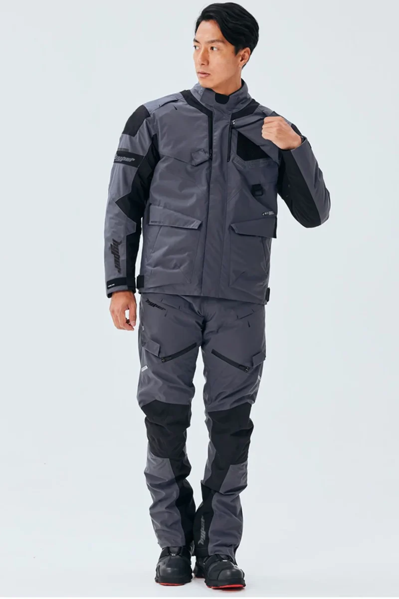 Motorcycle Waterproof Riding Pants Dry Master Trousers - Grey