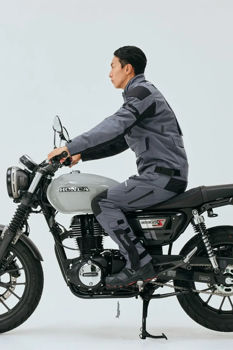 Motorcycle Touring Jacket Dry Master Explorer Jacket - Grey