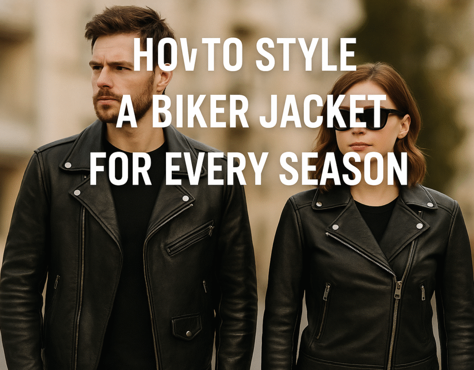 How to Style a Biker Jacket for Every Season: Year-Round Looks with Attitude