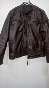 men biker leather jacket