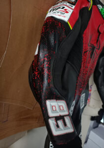 junior leather race suit