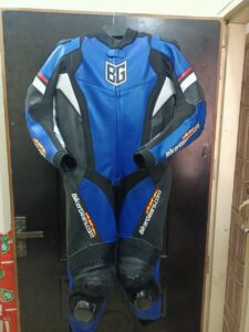 junior leather race suit