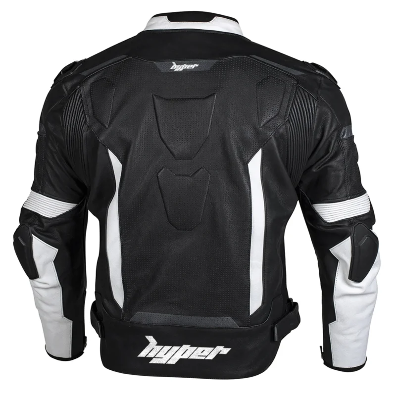 Motorcycle Leather Jacket Apex V1 Jacket - Black