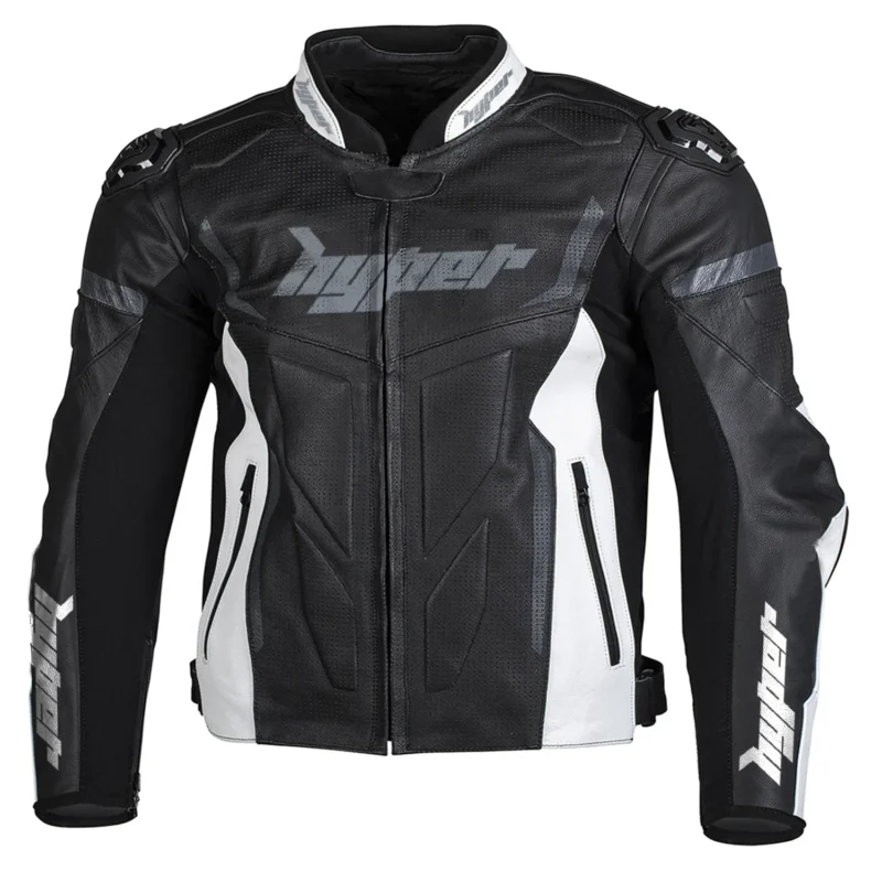Motorcycle Leather Jacket Apex V1 Jacket - Black