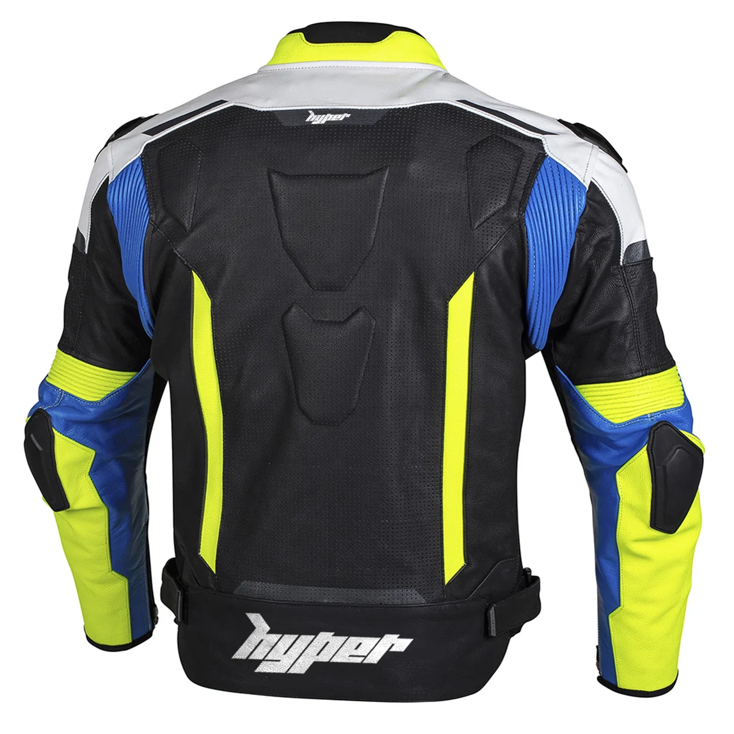 Motorcycle Leather Jacket Apex V1 Jacket - Blue