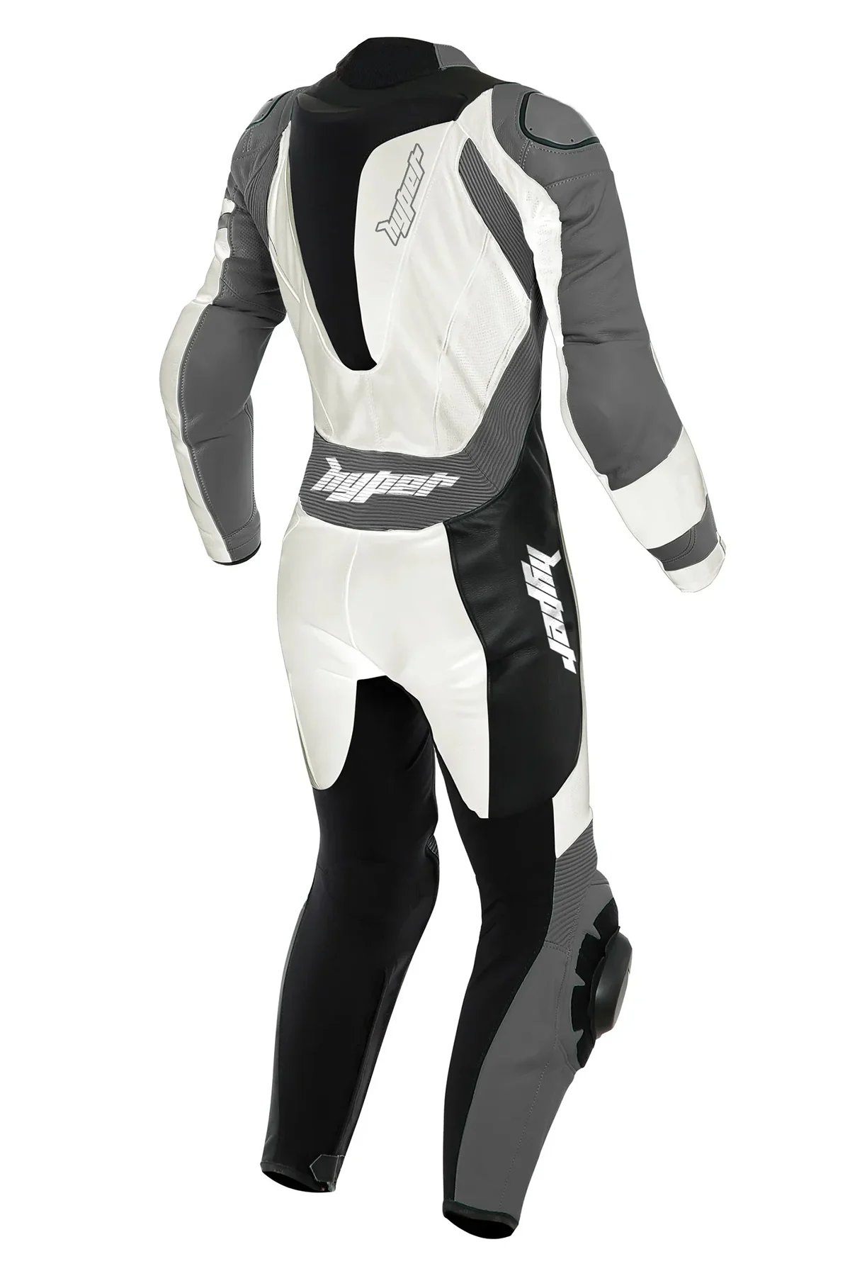 Lady Leather Suit Killalane 1 Pc Race Suit - Pearl