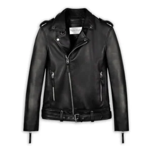 Biker Leather Jacket Voyager Lady Rider Protection Jacket