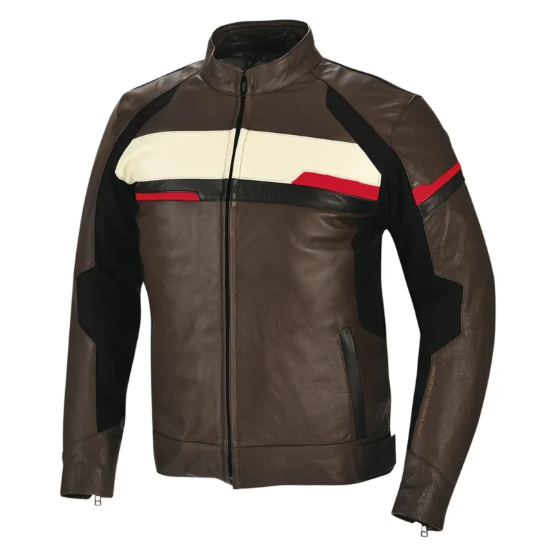 Men Motorcycle Jacket Indy All Seasons Leather Jacket