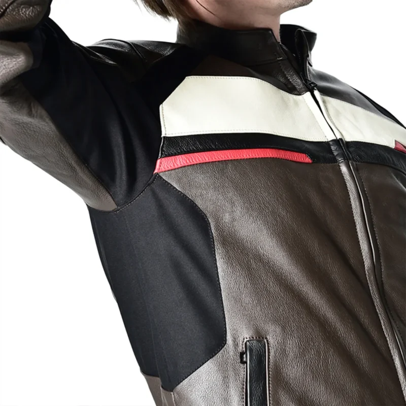 Men Motorcycle Jacket Indy All Seasons Leather Jacket