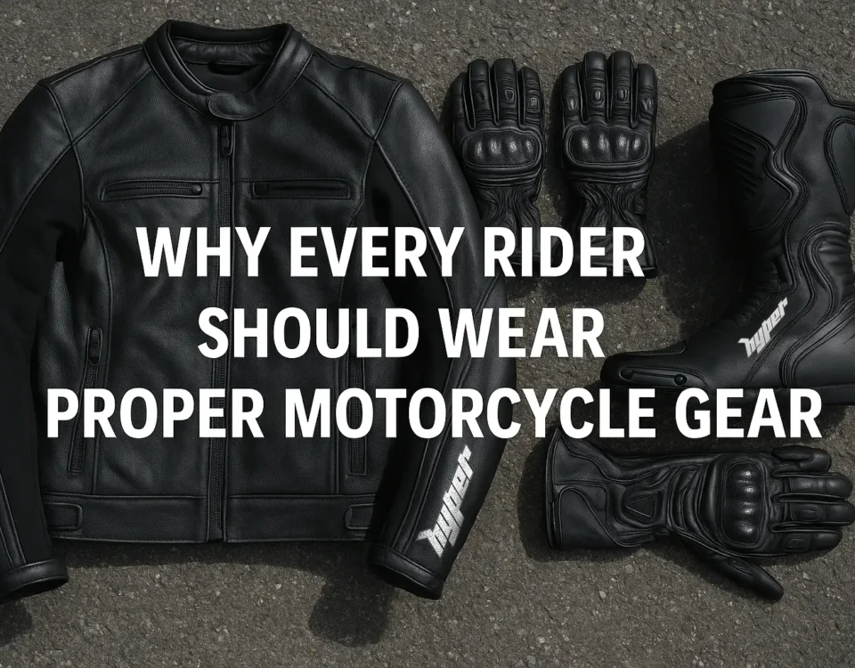 Why Every Rider Should Wear Proper Motorcycle Gear – Real Stories That Matter