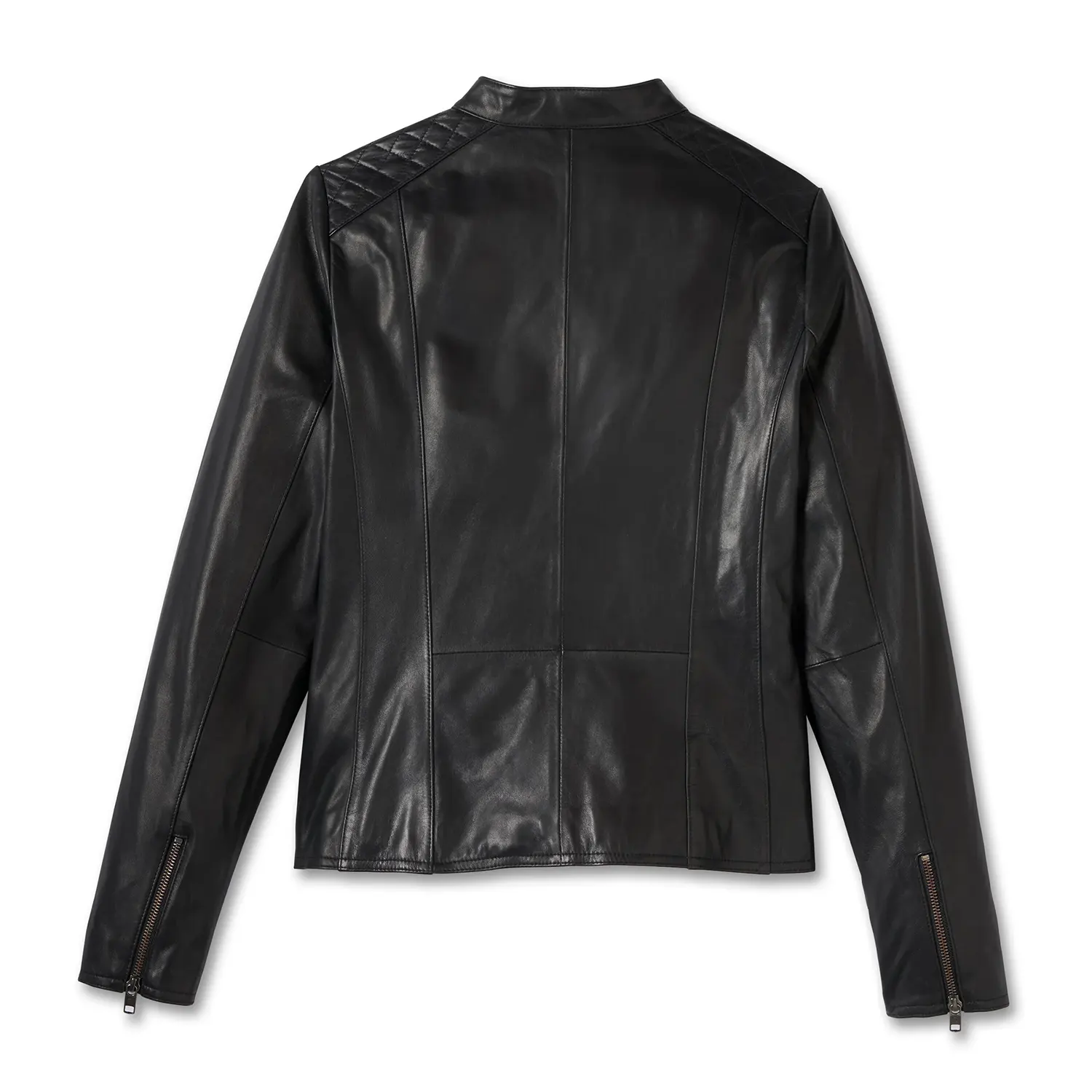 Women Supreme Leather Jacket – Black
