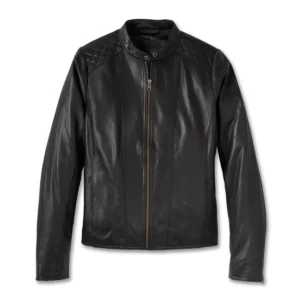 Women Supreme Leather Jacket – Black