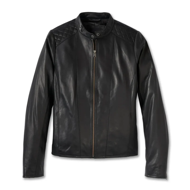 Women Supreme Leather Jacket – Black