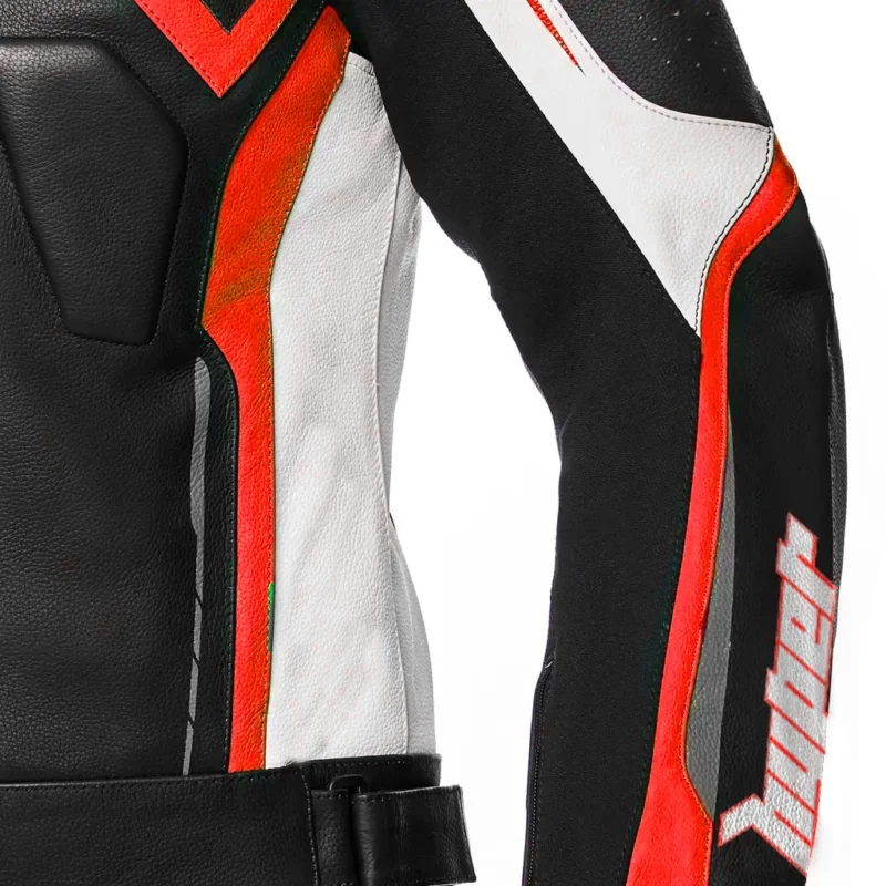 Men Sportbike Leather Jacket Jerez EVO - Red