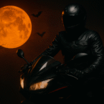 Spooky Season Style: Biker Jackets and Shearling Outfits for Halloween Nights