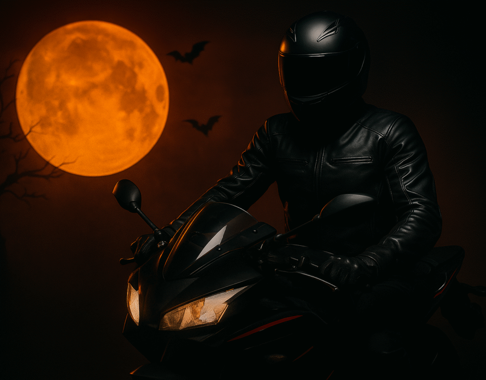 Spooky Season Style: Biker Jackets and Shearling Outfits for Halloween Nights