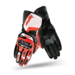 motorcycle race gloves, riding gloves red fluorescent, STR-2 racing gloves, sportbike leather gloves, carbon fiber motorcycle gloves, men’s motorcycle riding gloves, full gauntlet motorbike gloves